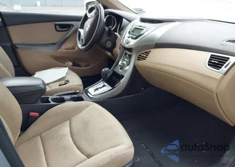 2012 Hyundai Elantra Gls (Ulsan Plant) from USA, damaged, VIN KMHDH4AE8CU173530